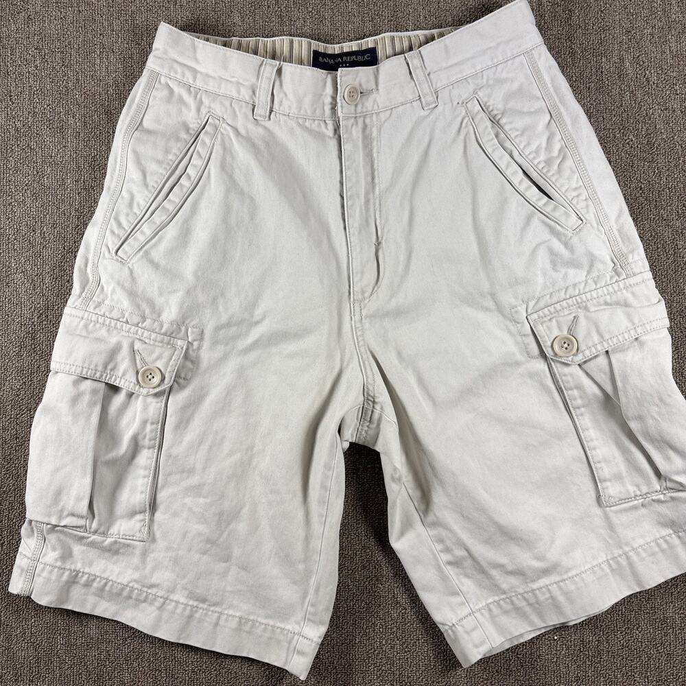 Banana Republic Men’s Cargo Shirts Khaki Size 36x10